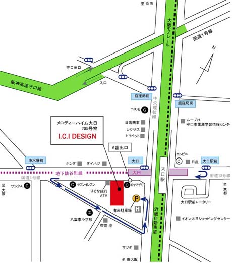ICI　地図